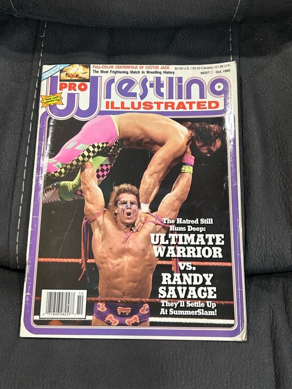 Pro wrestling illustrated magazine - October 1992